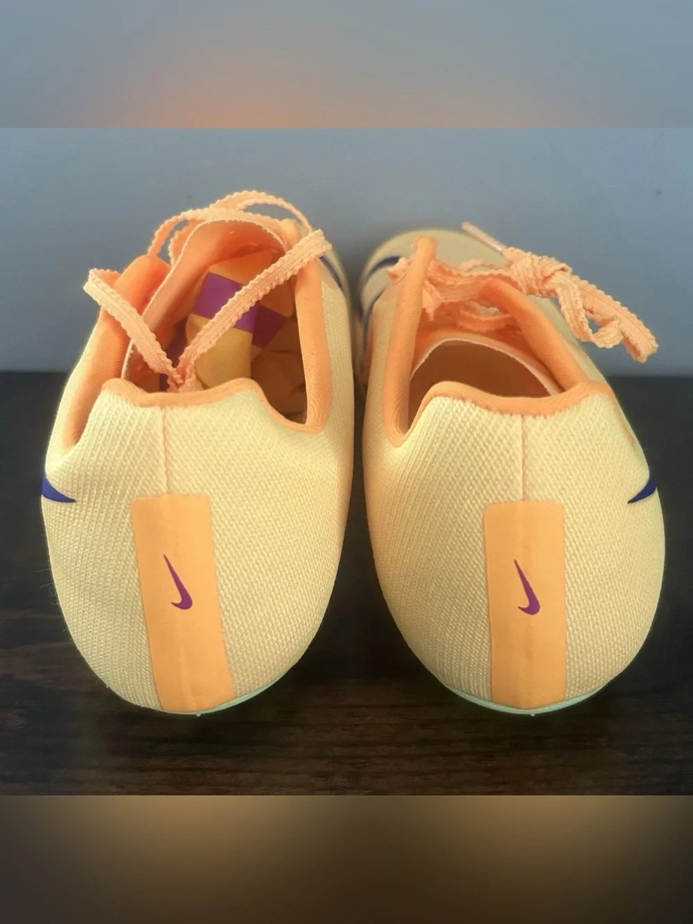 Nike JA Fly 4 Track & Field Spikes Cleats Citron Pulse Mens Size 8 DR2741-800